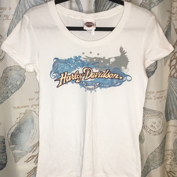 Ladies Harley Davidson T-shirt, size small.